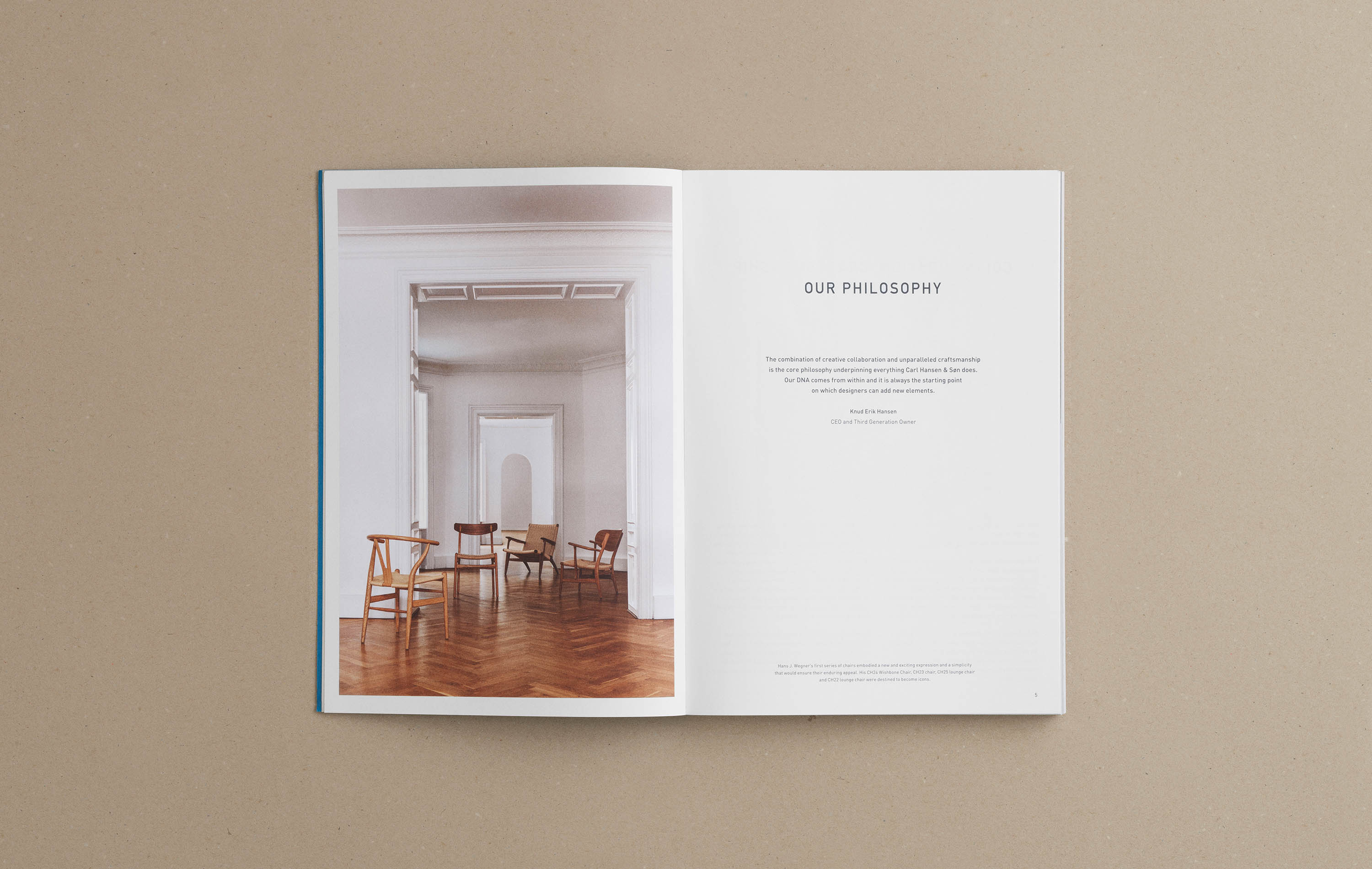 Catalogue from Carl Hansen & son
